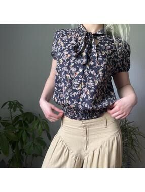 Living Doll Women's Printed Blouse